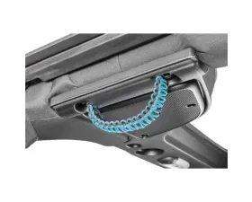 Quadratec Paracord 3-in-1 Grab Handles for A Pillar, Headrests & Soundbar Teal Blue Jeep Wrangler 2007-2018